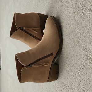 Tan Booties 9.5